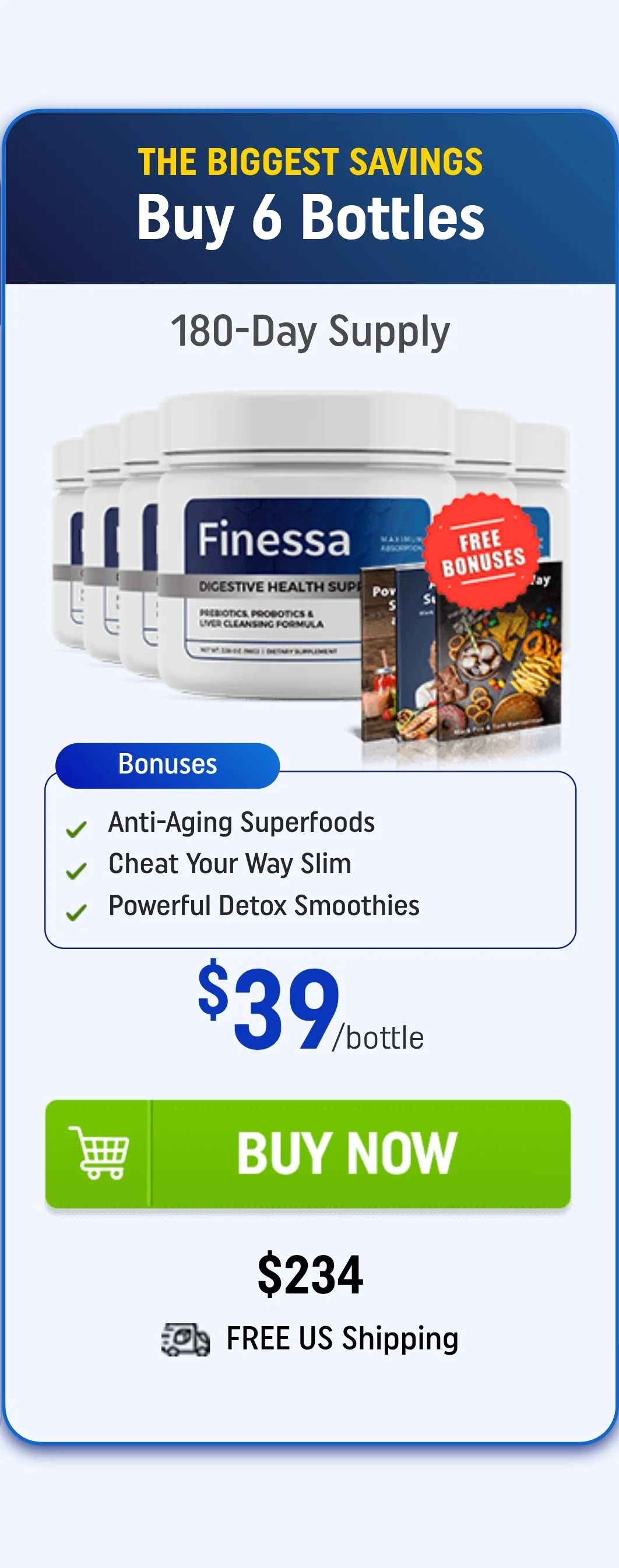 Finessa™ 6 bottles pricing